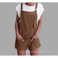 Adorable Women's Short Overalls Cotton Wholesale Custom